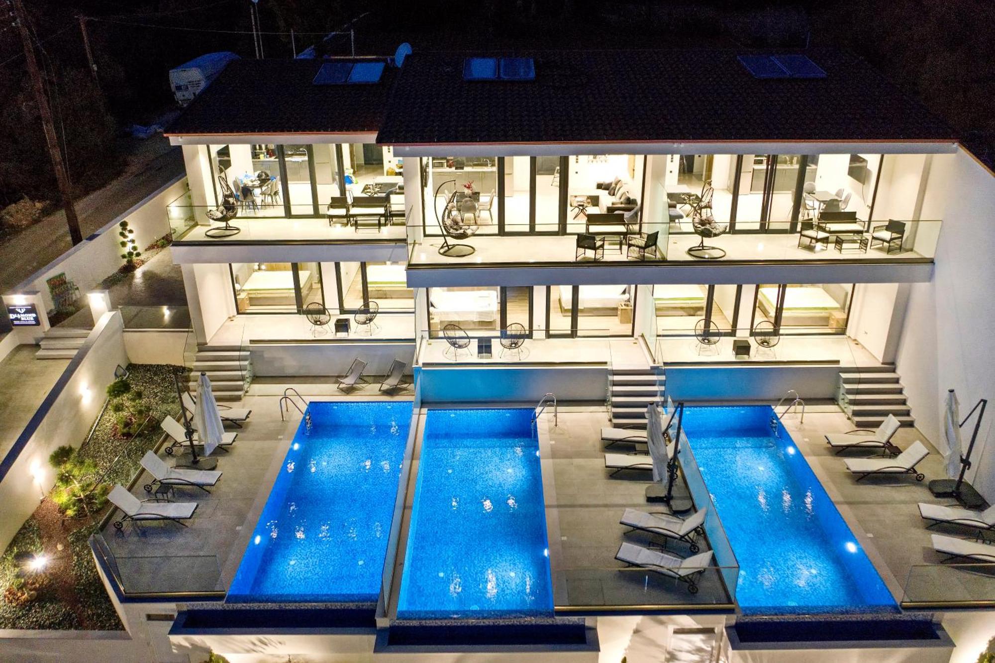 Diamond Blue Villas Lefkada Нідрі Екстер'єр фото